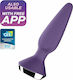 Satisfyer Plug-ilicious 1 Play Vibrator Anal Plug mit kabelloser Funktion und Vibration Lila