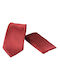 Set - Tie with Handkerchief, Cherry