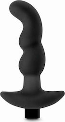 Blush Anal Adventures Platinum Vibrating Prostate Massager 03 Πρωκτική Σφήνα με Δόνηση Μαύρη 15.2cm