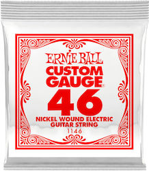 Ernie Ball 1146L Μονή Χορδή Nickel Wound 46" Loop End