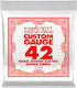 Ernie Ball Loop End Single Nickel Wound Lute String 42 Inches