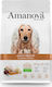 Amanova Adult Medium 2kg Dry Food Gluten-Free, with Few Grains for Adult Medium Breed Dogs with Chicken