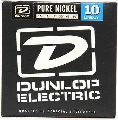 Dunlop Set Corzi Pentru Chitară Electrică Nichel Pur 10 - 52 Light/Heavy