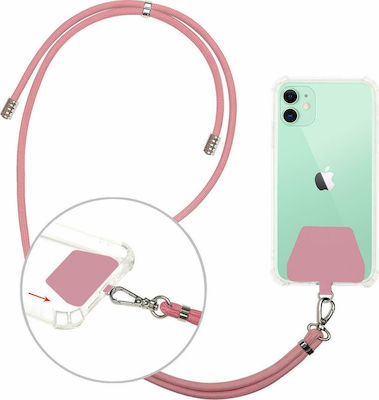 Αντικλεπτικό Neck Strap for Mobile Pink