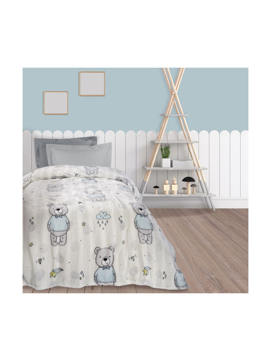 Das Home Fleece Blanket Gray 160x220cm
