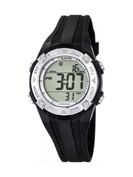Calypso Παιδικό Ρολόι 36mm Μαύρο Calypso Παιδικό Ρολόι 36mm Μαύρο