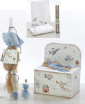 Bellissimo Αεροπλάνο Baptism Set with Theme Airplane 11pcs