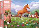 Παιδικό Puzzle Horsing Around για 6+ Ετών 100pcs Hinkler