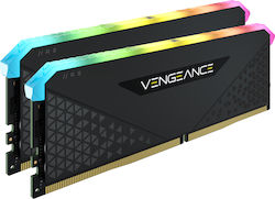 Corsair Vengeance RGB RS 32GB DDR4 RAM mit 2 Modulen (2x16GB) und Geschwindigkeit 3200 für Schreibtisch