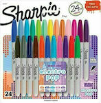 Sharpie Electro Pop Permanentmarker Mehrfarbig 24Stück