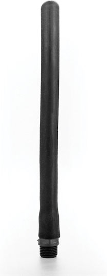 All Black Silicone Anal Douche Regular Analdusche Black 27cm
