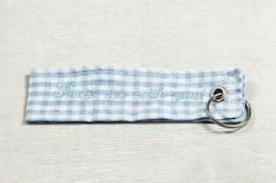 Christening Favor with Keychain made of Fabric