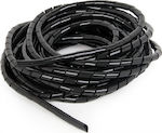 Com Cable Spiral Tubes 10m Black 1pcs