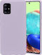 Soft Back Cover Σιλικόνης Μωβ (Galaxy A71)