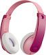 JVC HA-KD10W Drahtlose Bluetooth Am Ohr Kinder Kopfhörer mit 16 Betriebsstunden Rosa