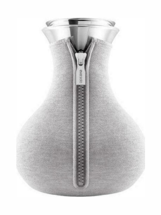 Eva Solo Glass Teapot with Filter Dark Grey 1000ml