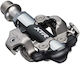 Shimano XTR PD-M9100 Πετάλια Ποδηλάτου Κουμπωτά Ασημί W/O Reflector