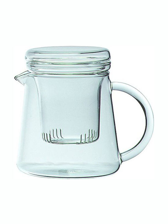 Bredemeijer Théière Verona 1,0L En Verre Borosilicate Avec Filtre Inclus