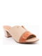 Piccadilly Mules cu Gros Scăzut Toc Nude