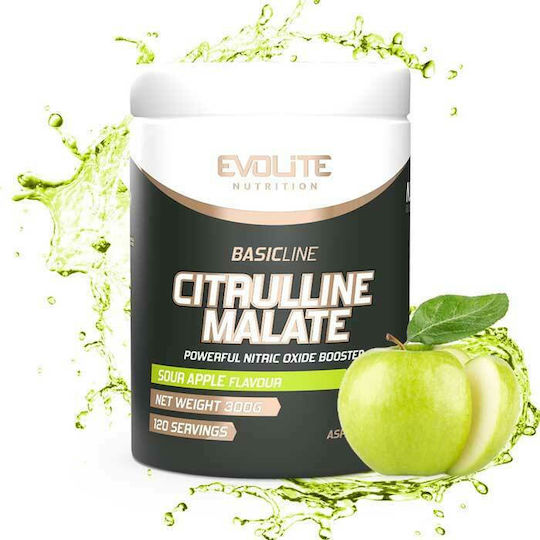 Evolite Citrulline Malate 300gr Sour Apple