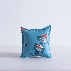 Christening Favor with Cushion Ρομπότ made of Fabric