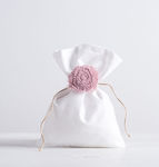 Christening Favor in Pouch made of Fabric