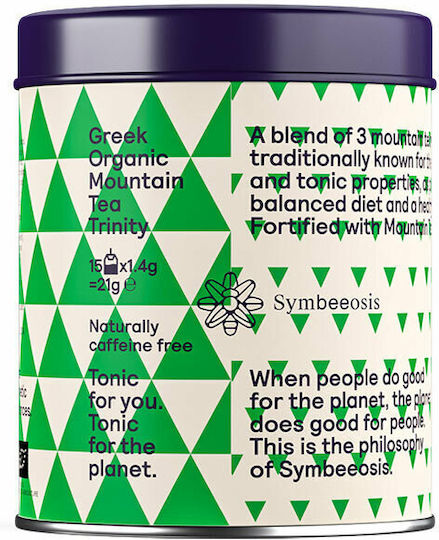 Symbeeosis Organic Product Mountain Tea Trinity 15 Bags 21gr