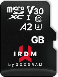 GoodRAM IRDM M2AA A2 microSDXC 128GB Class 10 U3 V30 A2 UHS-I with Adapter