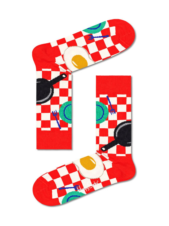 Happy Socks Early Bird Γυναικείες Κάλτσες με Σχέδια Κόκκινες Happy Socks Early Bird Γυναικείες Κάλτσες με Σχέδια Κόκκινες