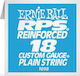 Ernie Ball RPS Verstärkte Einzeln Stahl E-Gitarrensaiten 18