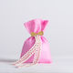 Christening Favor in Pouch Pink made of Fabric 50pcs