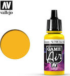 Acrylicos Vallejo Game Air Modellbau Farbe Yellow 17ml