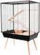 Zolux Cosy Cage for Large Rodents Rodent Cage Black 78x48x110cm