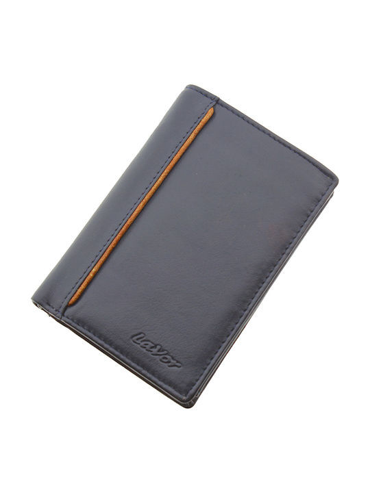 Lavor Men's Leather Wallet with RFID Blue