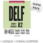 Super Pack Delf Scolaire & Junior Β2 Nouveau Format , (Lexique + Cadeau Surprise)