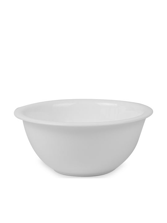 Bormioli Rocco Easy Σαλατιέρα Γυάλινη Λευκή 18.6x18.6cm