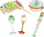 Tooky Toys Set de Lemn Μουσικά Όργανα pentru 1+ Ani