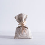 Christening Favor in Pouch Μάνταλα made of Fabric