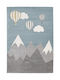 Newplan 1145 Kids Rug Albastru 133x190cm Thickness 12mm 5-21-BNT-1145L65-133X190