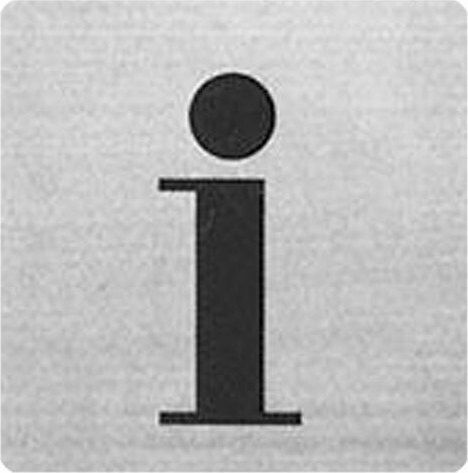 Alco Sign Self-Adhesive "Πληροφορίες" 19355---ΑΝ-2 1pcs