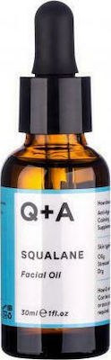 Q+A Natural Skincare Squalane Facial Oil Ulei facial pentru Consolidare și Reparare 30ml