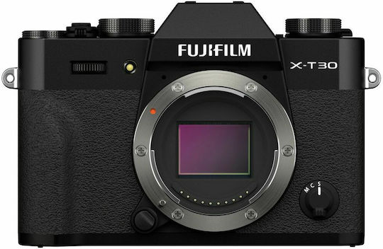 Fujifilm X-T30 II Mirrorless Φωτογραφική Μηχανή Body Μαύρη