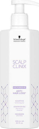 Schwarzkopf Scalp Clinix Anti Hair Loss Σαμπουάν κατά της Τριχόπτωσης για Όλους τους Τύπους Μαλλιών 300ml