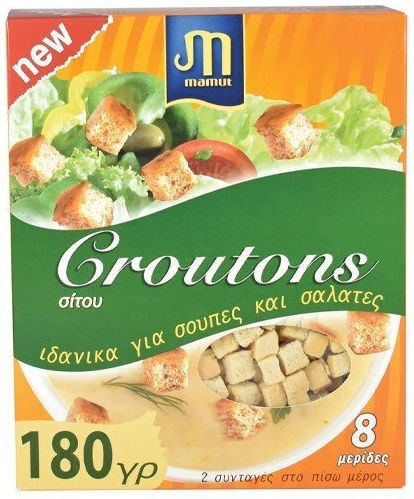 Mamut Κρουτόν Σιταριού Με Φυσική Γεύση 180gr