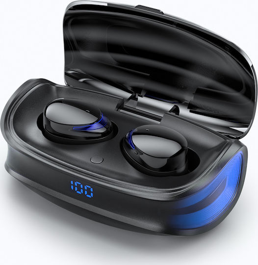 Devia Joy A9 In-ear Bluetooth Handsfree Earphones with Charging Case Black