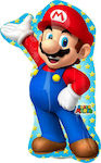 Μπαλόνι Foil Μίνι Super Mario Bros 20x30cm Μπλε