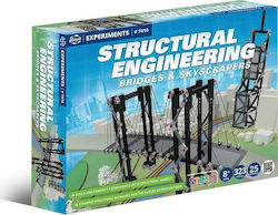 Gigo Joc de construcție din plastic Structural Engineering Bridges & Skyscrapers pentru copii de 8++ ani