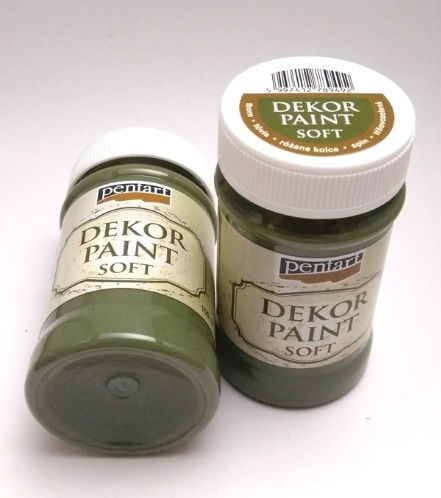 Pentart Dekor Soft Paint Χρώμα Κιμωλίας Thorn 100ml 16588