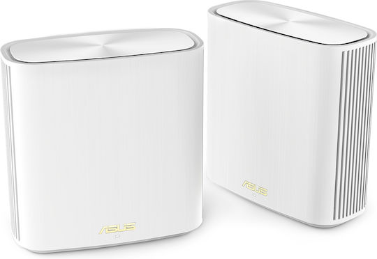 Asus ZenWiFi XD6 WiFi-Mesh-Netzwerk Zugriffspunkt Wi-Fi 6 Dualband (2,4 & 5 GHz) in Doppelter Bausatz