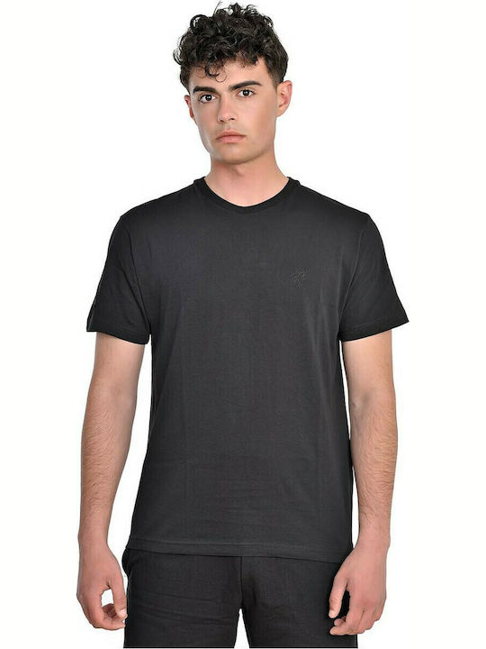 Target 54000 T-shirt Bărbătesc cu Mânecă Scurtă Negru S21/54000-10